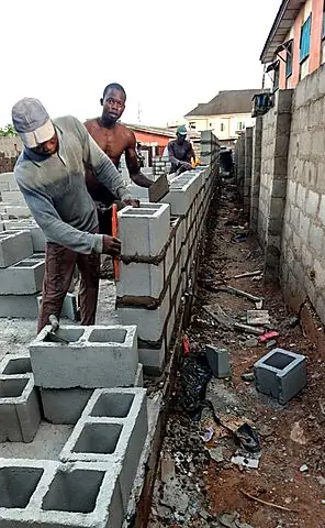 Blockwork to substructure walls
