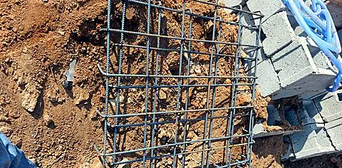 Column reinforcement cage