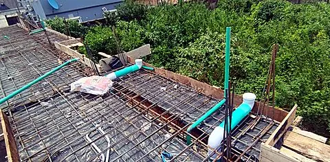 Service routing before pour