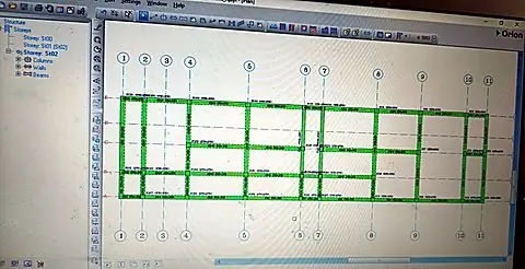 Framing plan and member sizing
