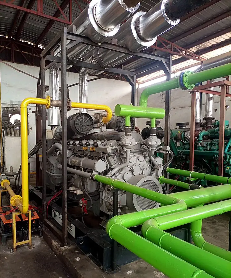 1,250 kVA Industrial Gas Generator