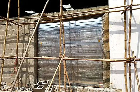 Rendering the external walls