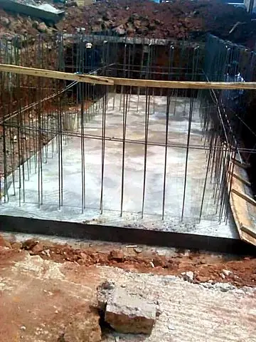 Waterproofing to the tank base